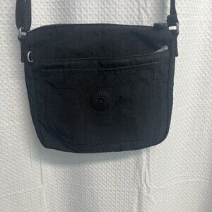 Kipling‎ Black Nylon Waterproof Crossbody Bag Travel Minimalist